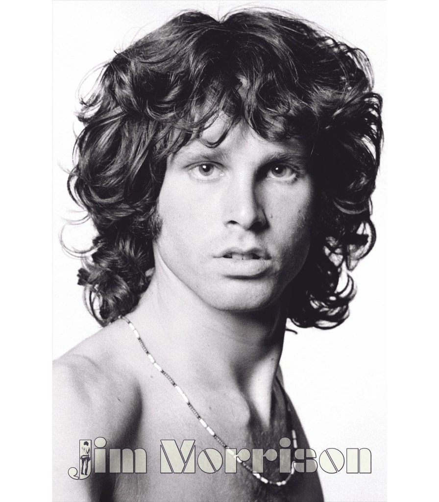 постер тканевый doors jim morrison (ч/б)