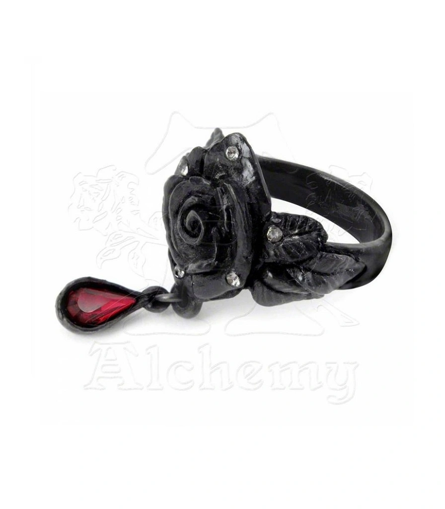 кольцо alchemy gothic (алхимия готик) r155 rose of passion