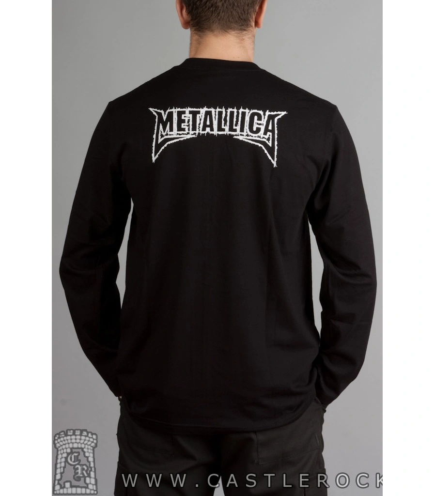 футболка metallica "master of puppets" (принт яркий, большой) д/р