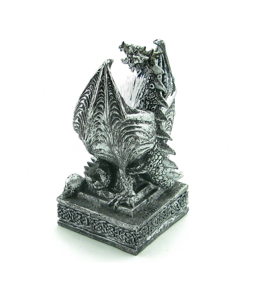 светильник дракон (чаша квадратная, световолокно)