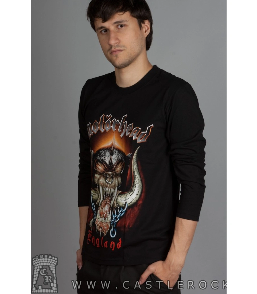 футболка motorhead "england" д/р