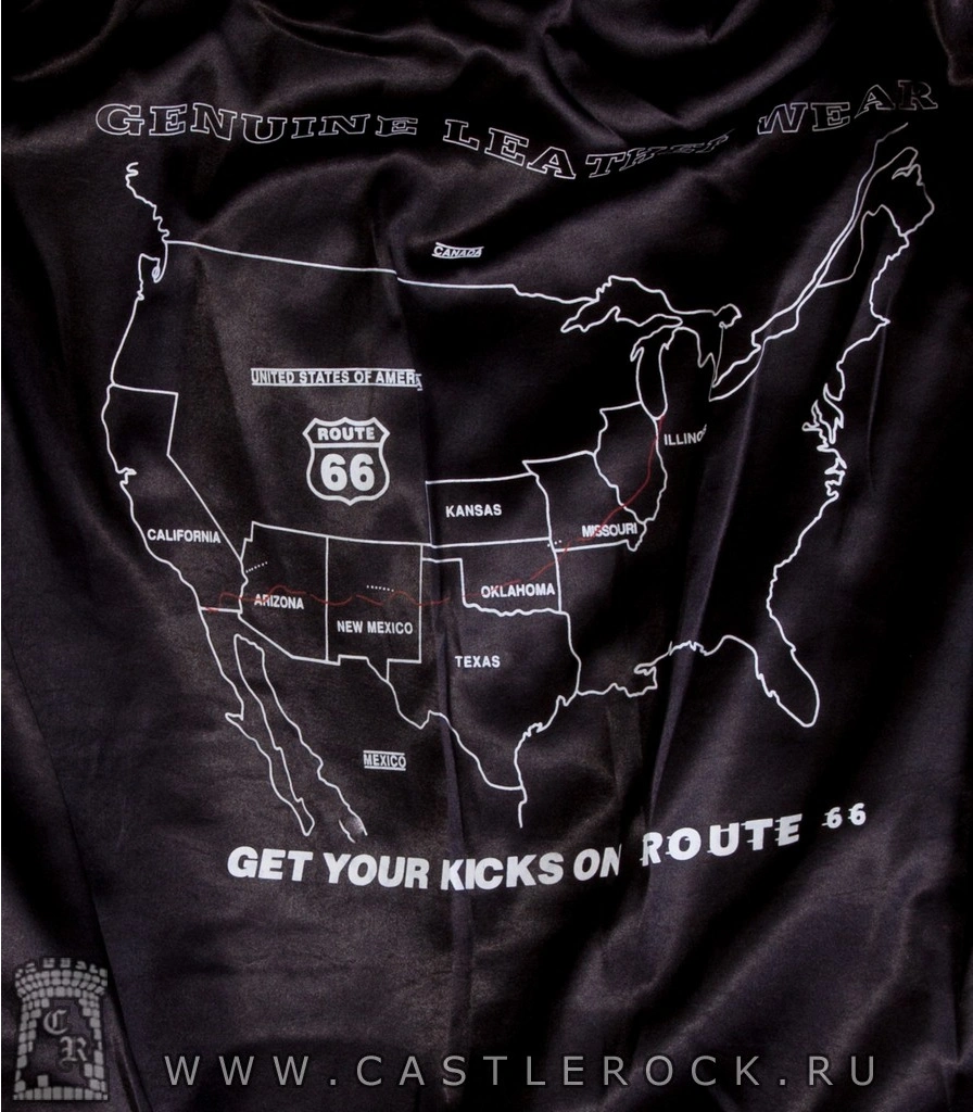 мото-куртка route 66 number one (косуха)