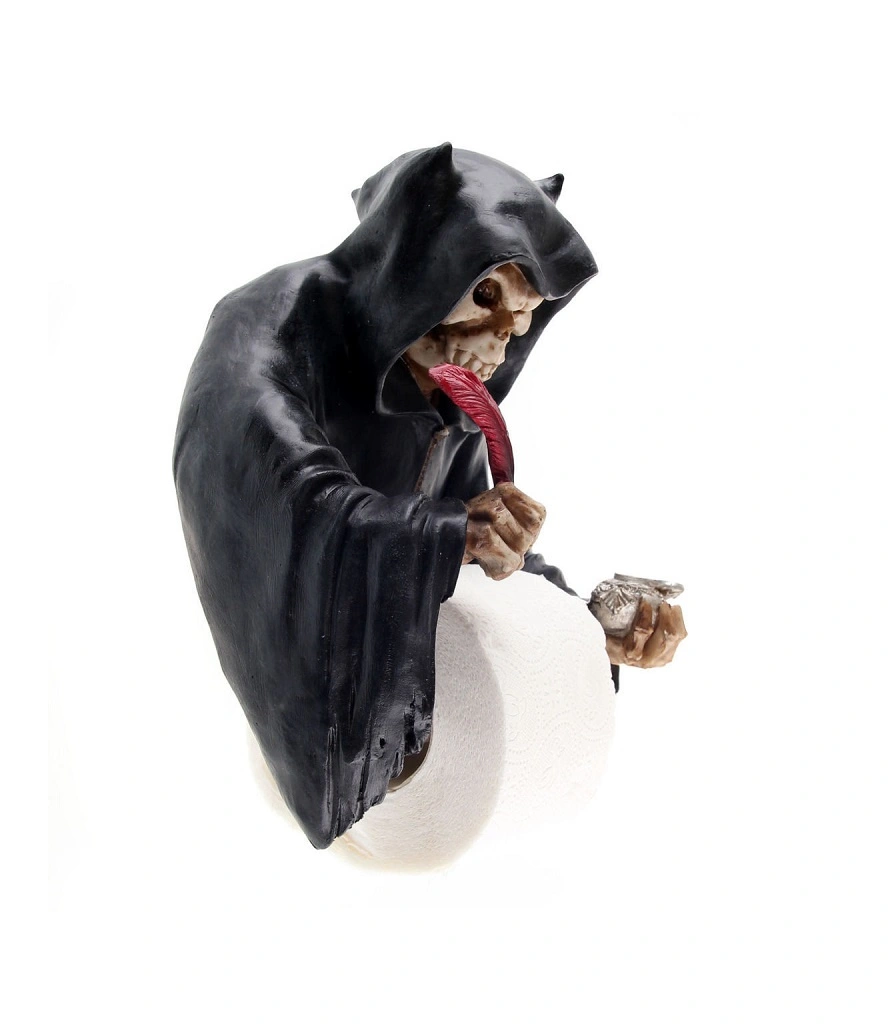 держатель для туалетной бумаги адский писец