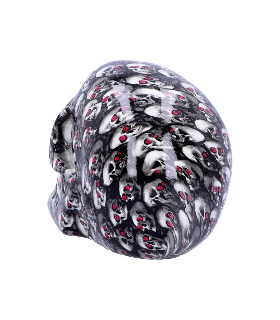 статуэтка череп расписной в черепах