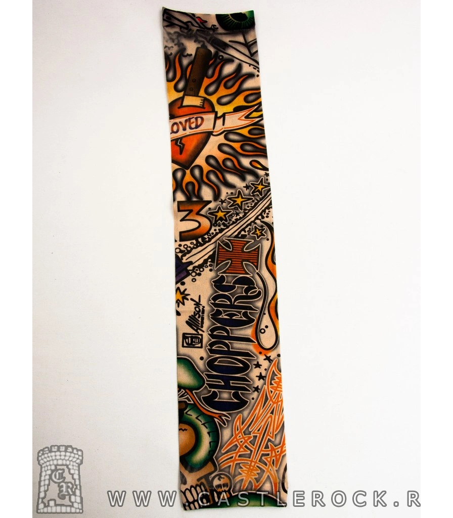 тату рукав choppers