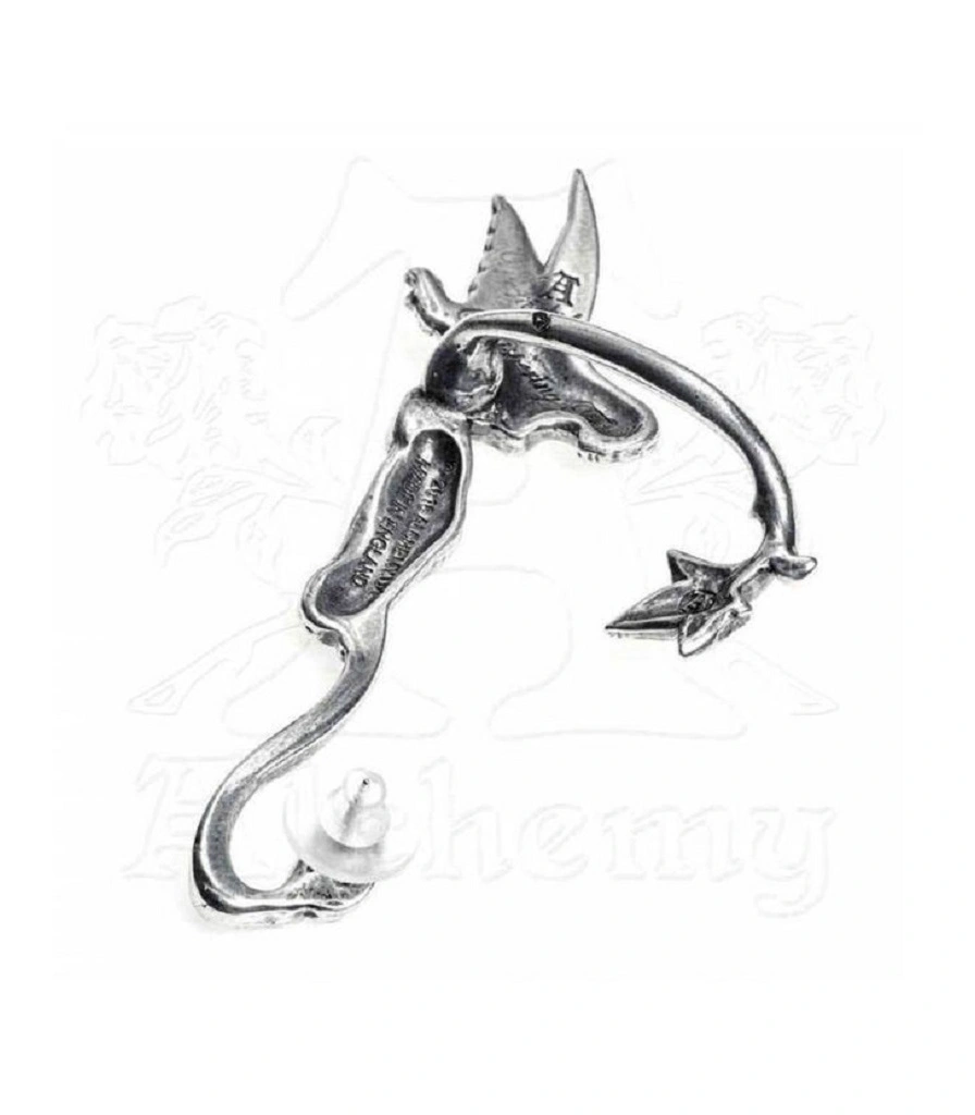 серьга кафф alchemy gothic (алхимия готик) e389 fairy grove