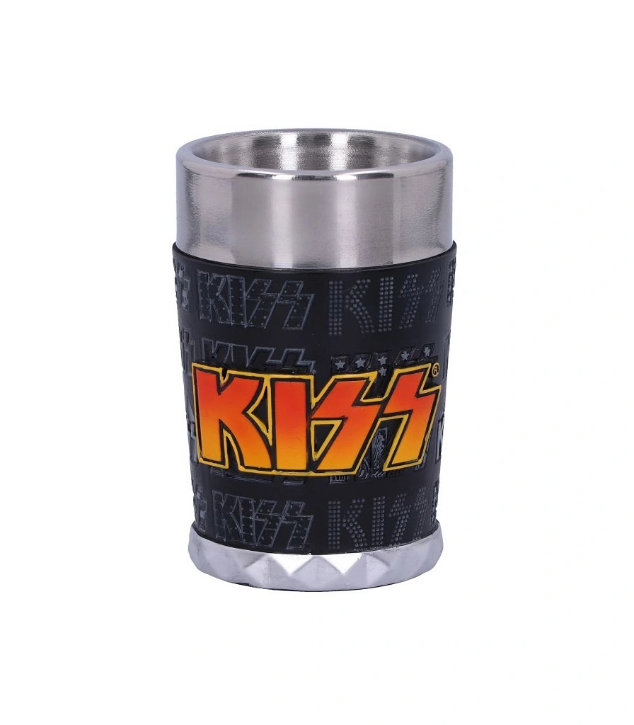 стопка фирменная kiss gene simmons "flame range the demon"