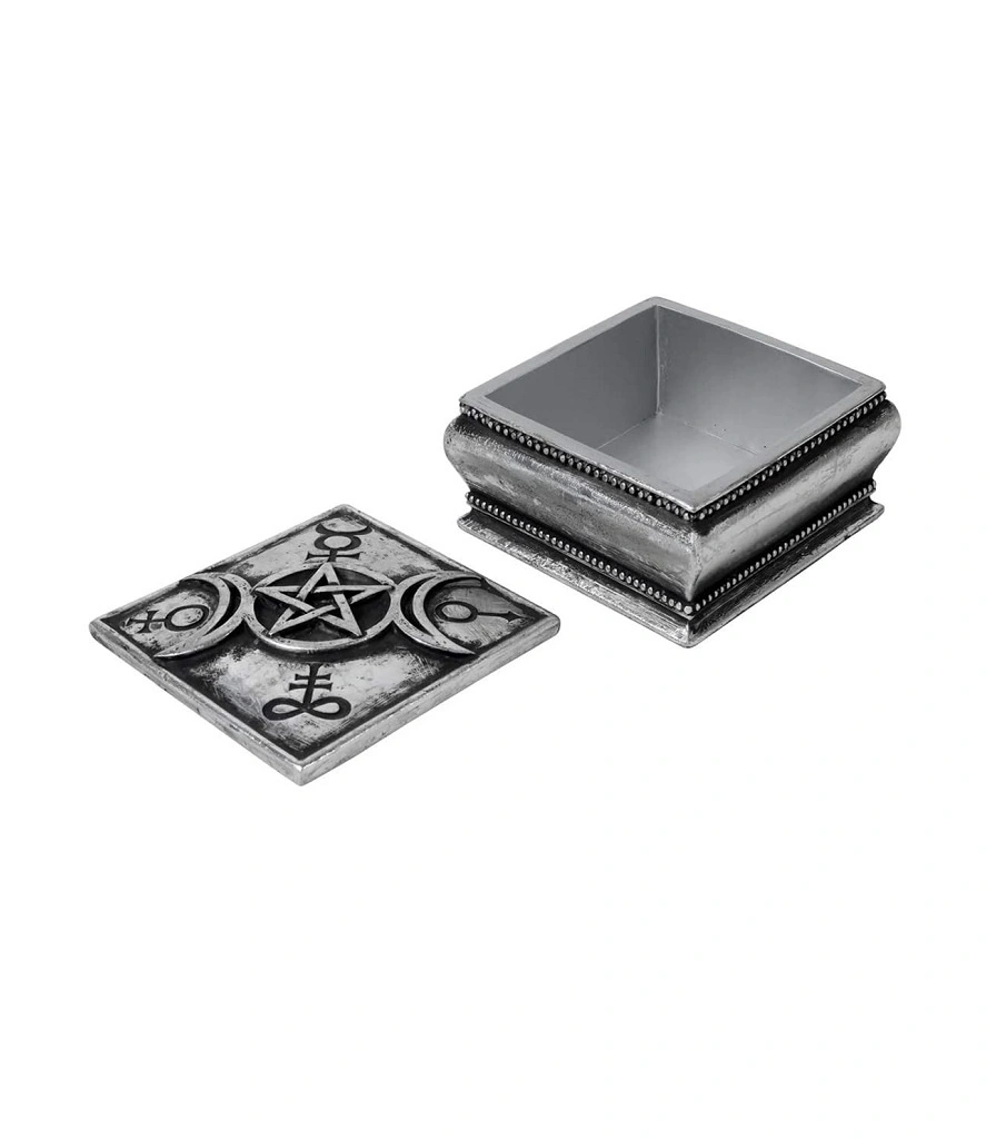 шкатулка пентаграмма тройная луна