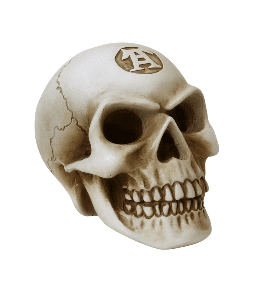 светильник череп алхимический "а"