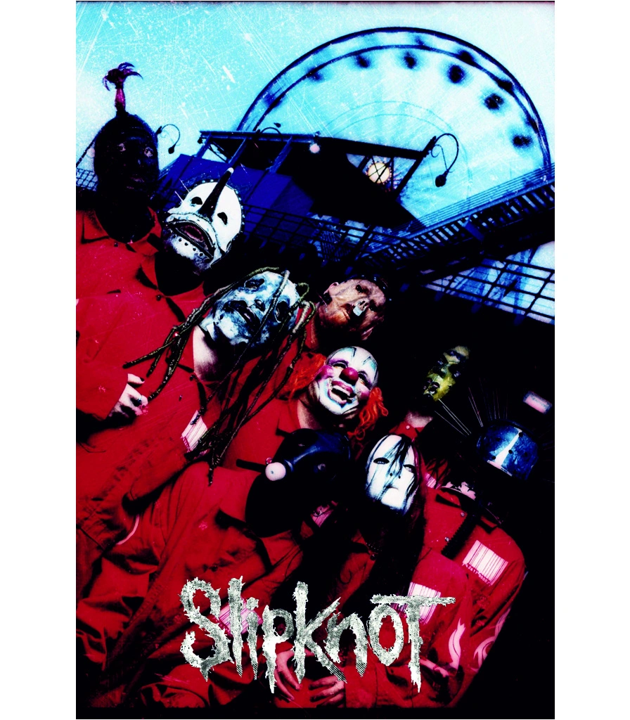 постер тканевый slipknot (группа)