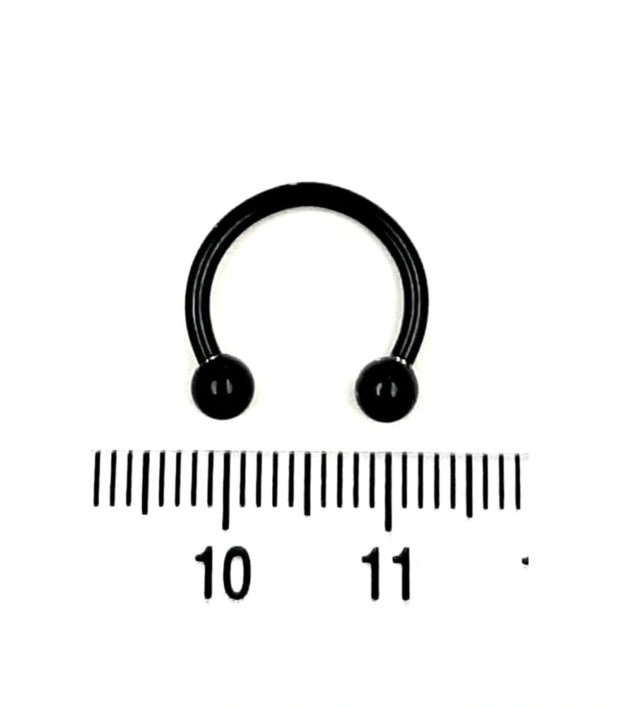 Циркуляр Сталь с Шариками Черный 1,6 х 12 х 4/4