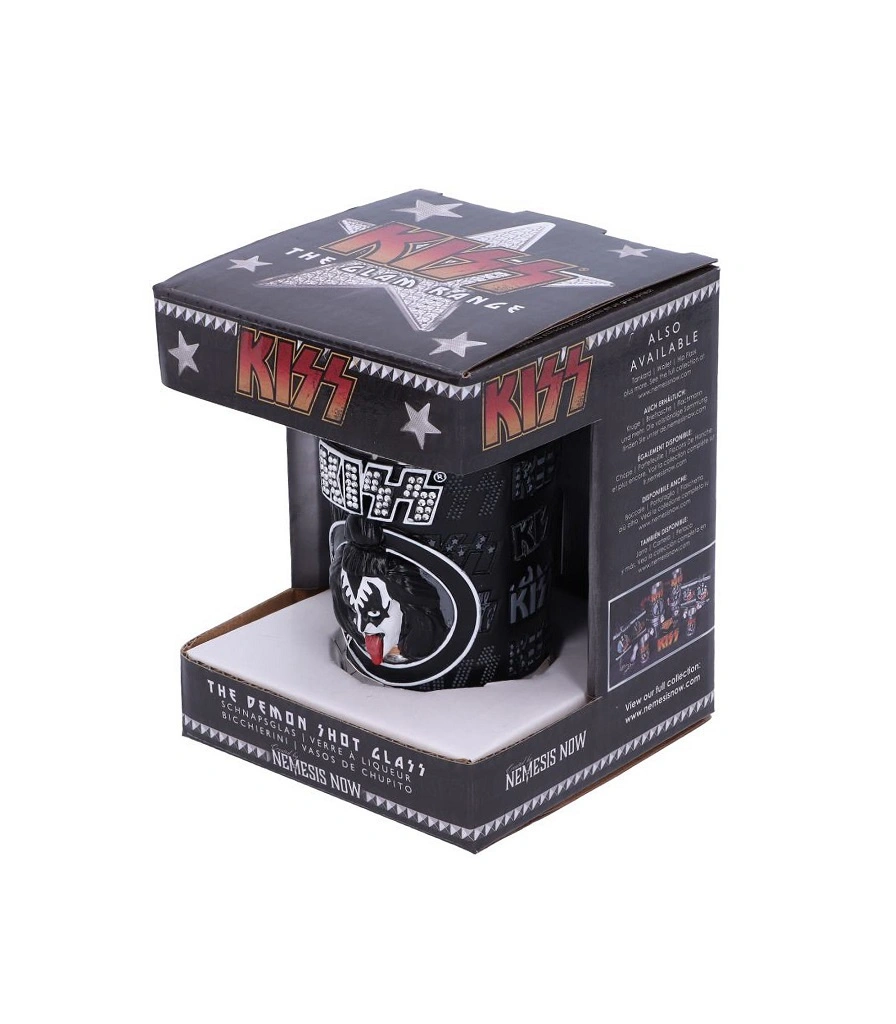 стопка фирменная kiss gene simmons "the demon"