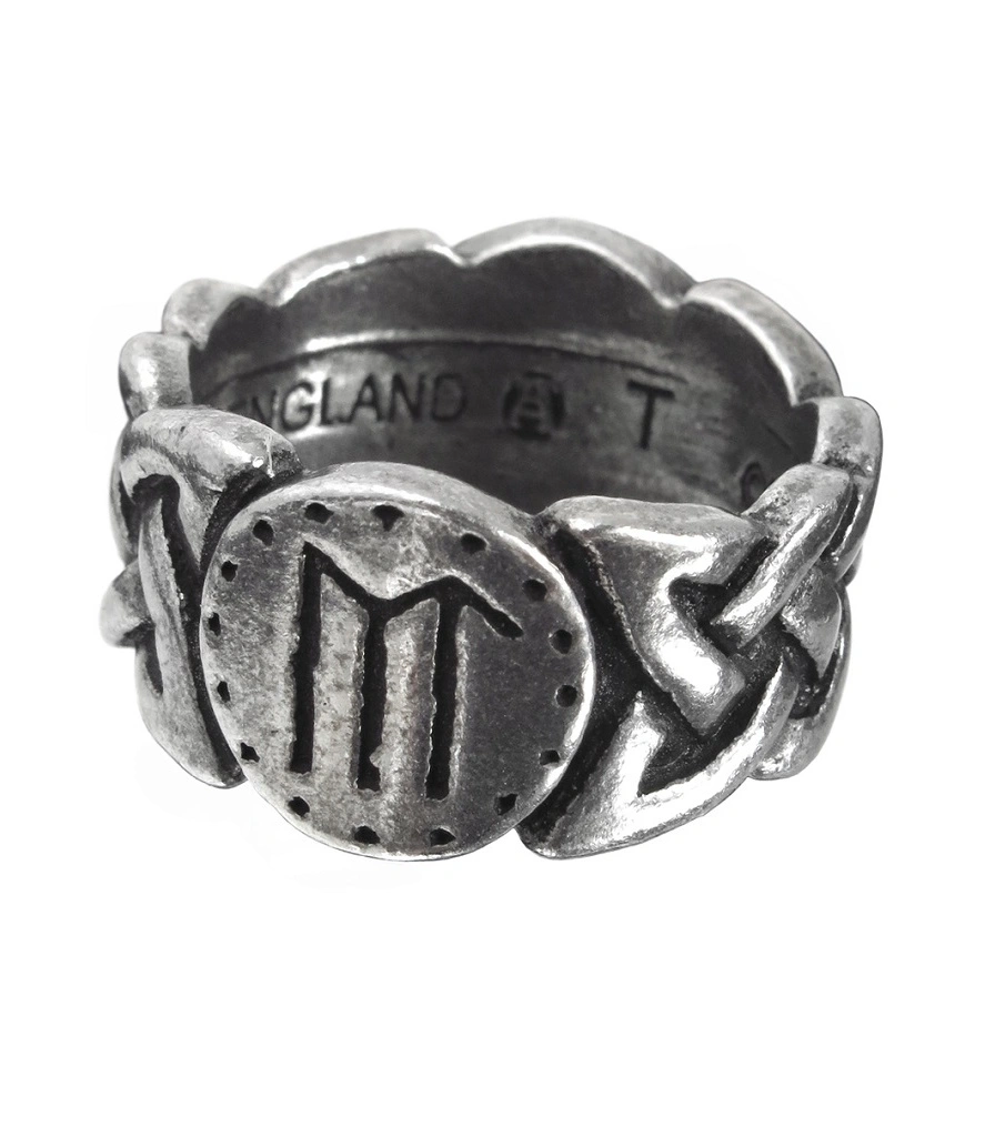 кольцо alchemy gothic (алхимия готик) r195 viking virility runering