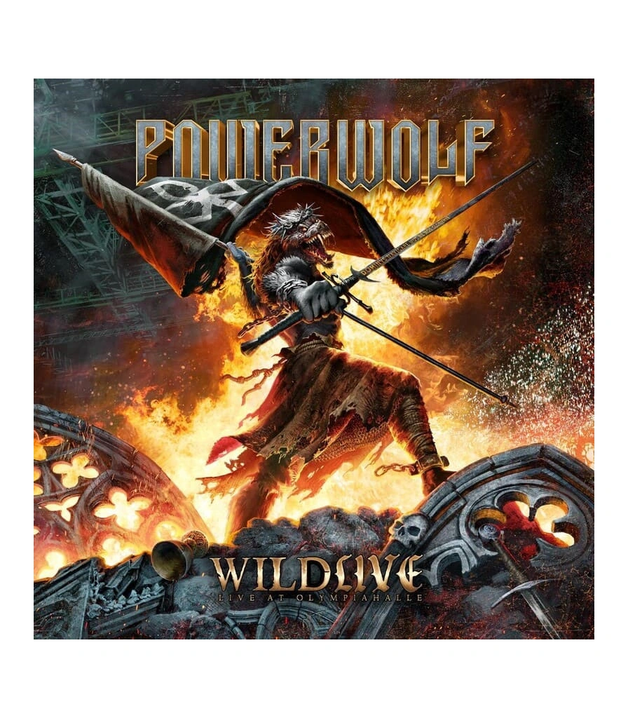 CD Powerwolf "Wildlive - Live At Olympiahalle"