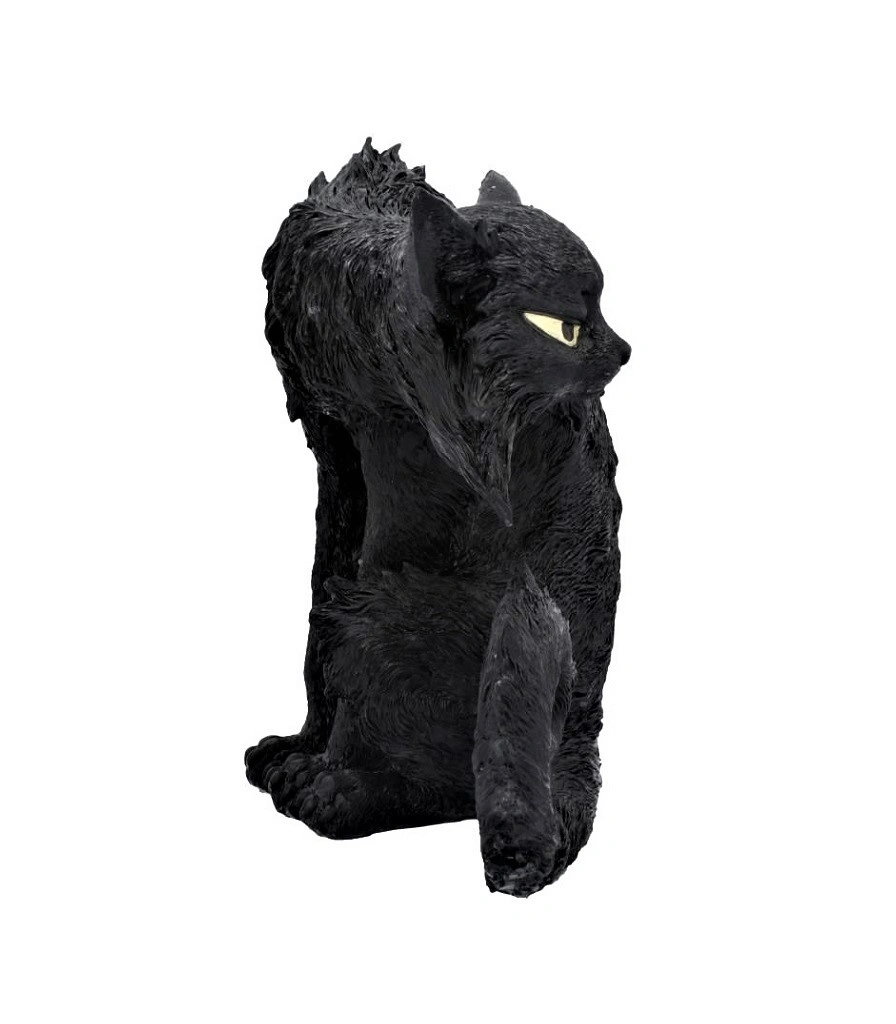 статуэтка кот фамильяр (оглядывается)