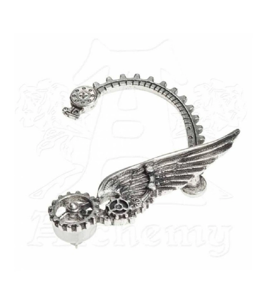 серьга кафф alchemy gothic (алхимия готик) e387 icarus