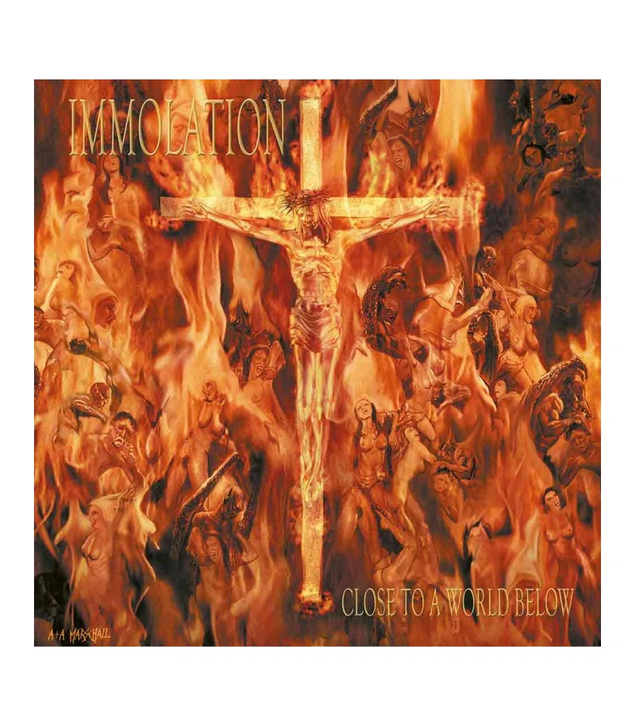 CD Immolation "Close To A World Below"