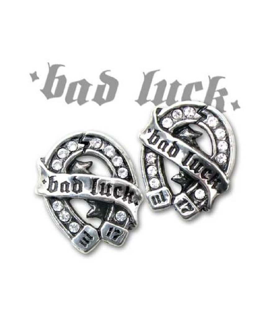 серьги alchemy gothic (алхимия готик) ulfe10 bad luck
