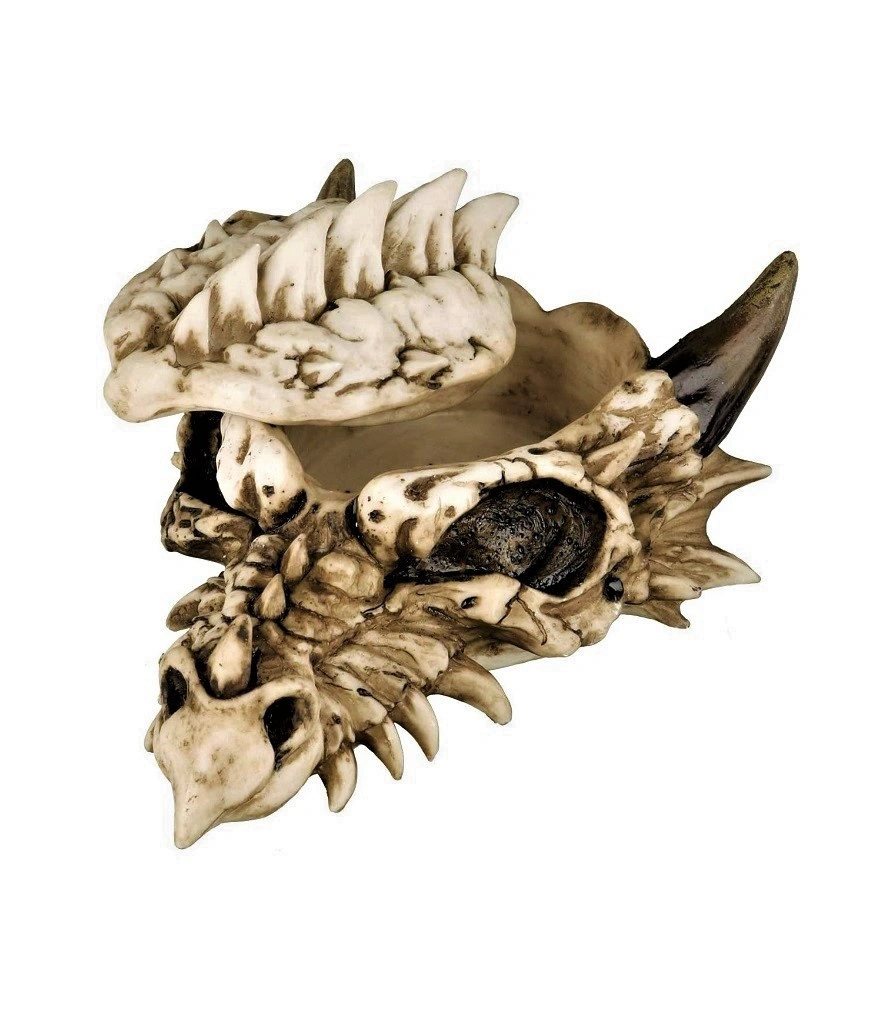 шкатулка череп дракона smaug