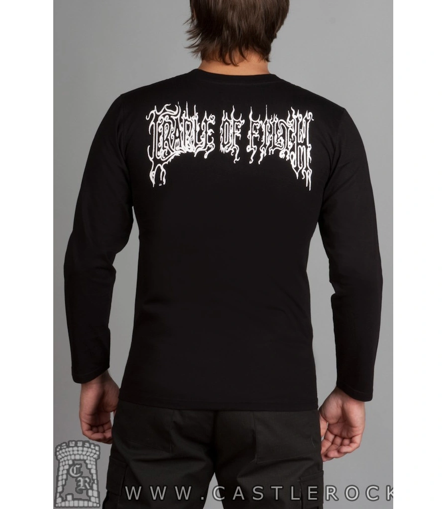 футболка cradle of filth (принт зеленый) д/р