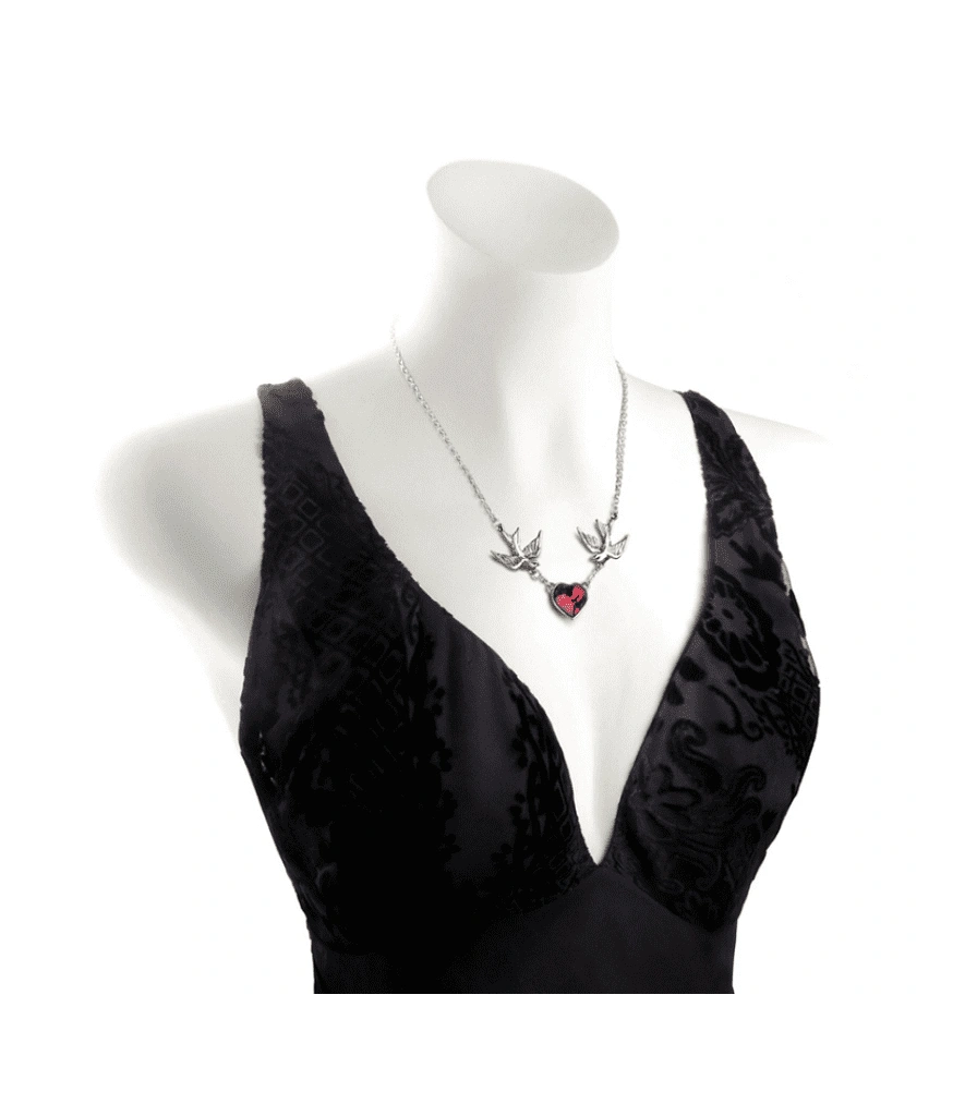 подвес alchemy gothic (алхимия готик) ulfp1 swallow heart
