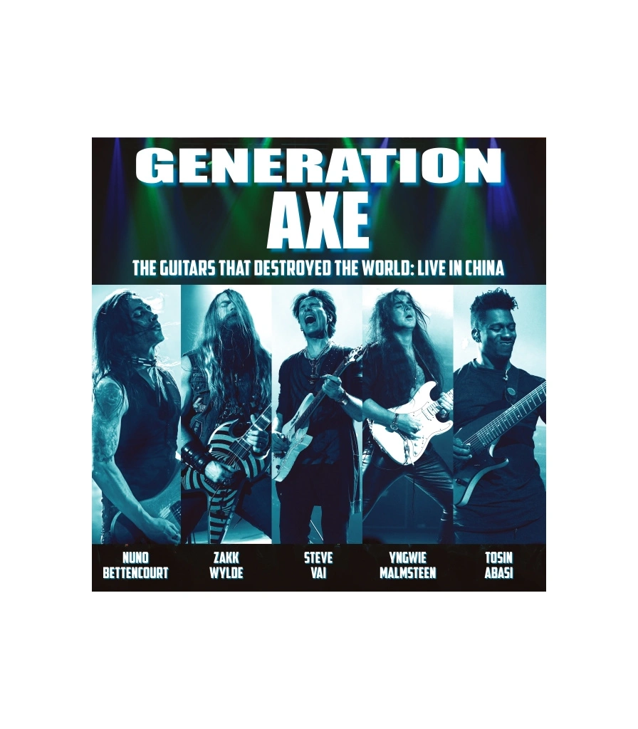 CD Generation Axe "The Guitars That Destroyed the World"  (Live In China)