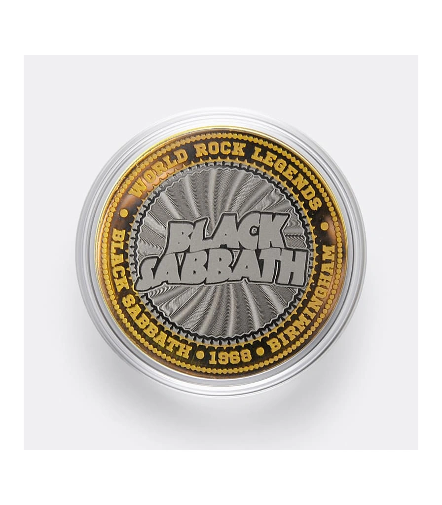 монета сувенирная малая black sabbath