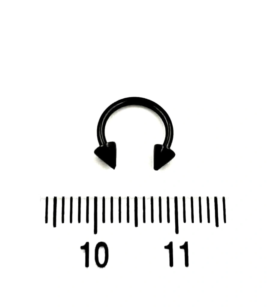 Циркуляр Сталь с Шипами Черный 1,2 х 8 х 3/3