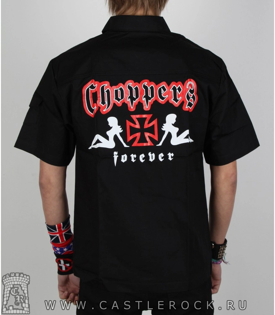 рубашка с коротким рукавом choppers