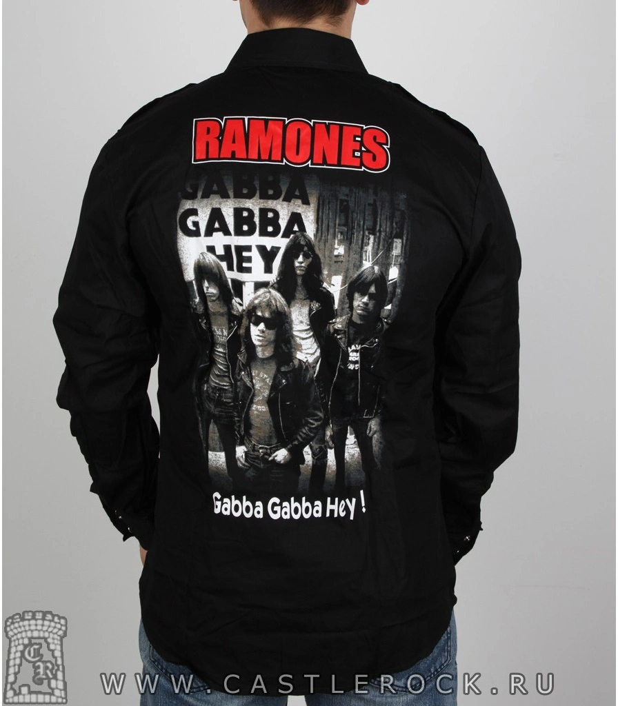 рубашка с длинным рукавом ramones (кеды)