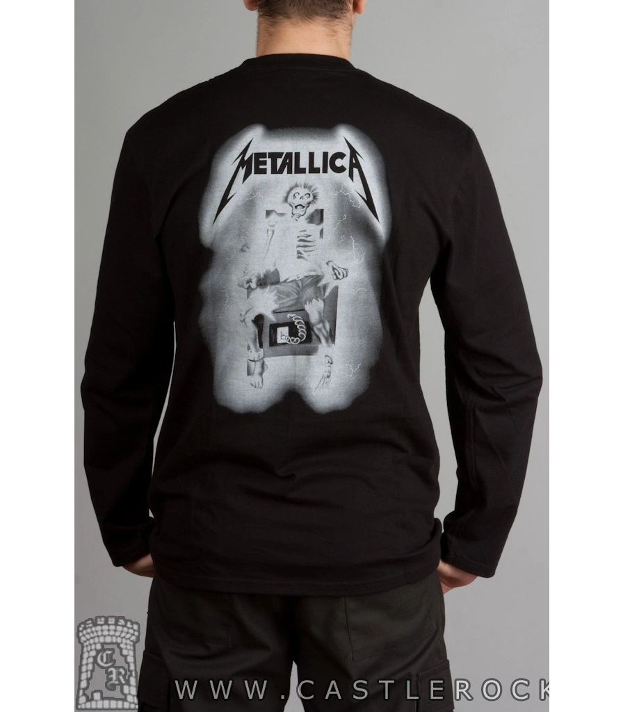 футболка metallica "ride the lightning" д/р