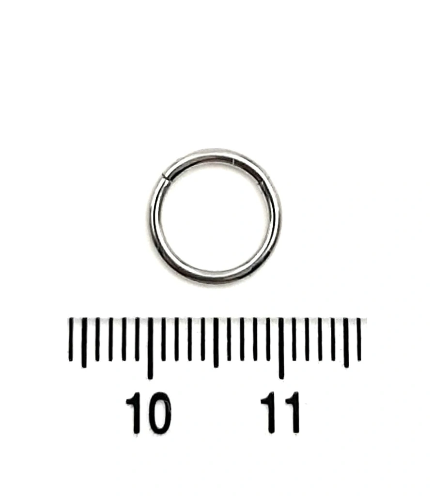 Сегментное Кольцо Кликер Сталь 1,2 х 8