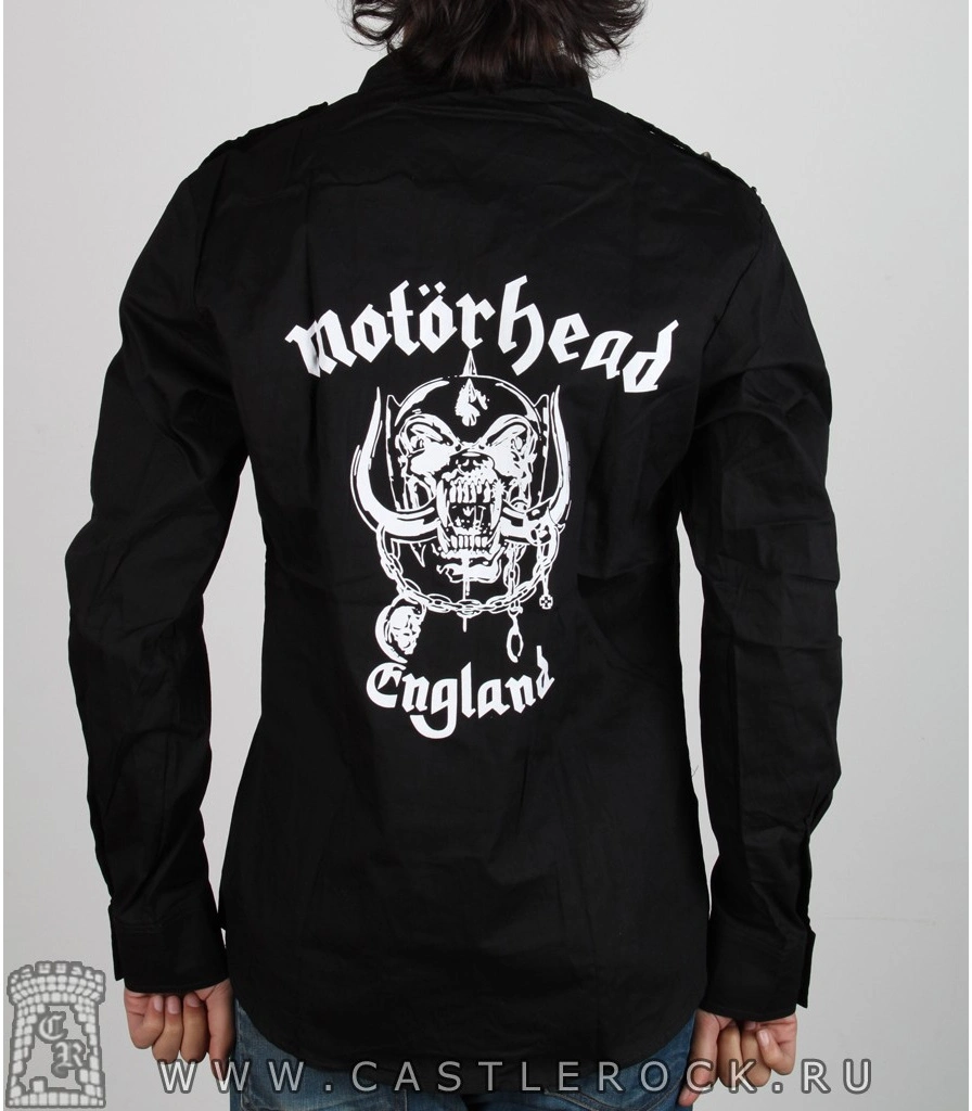 рубашка с длинным рукавом motorhead (ремни)