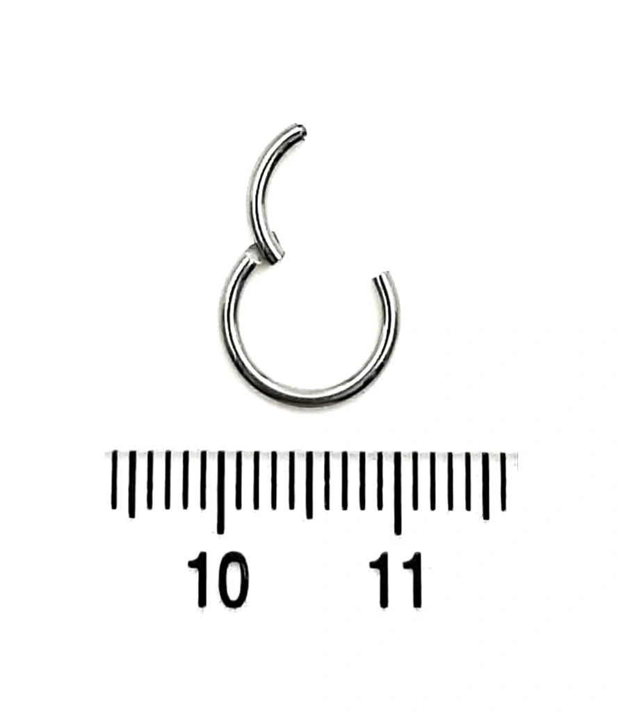 Сегментное Кольцо Кликер Сталь 1,2 х 8