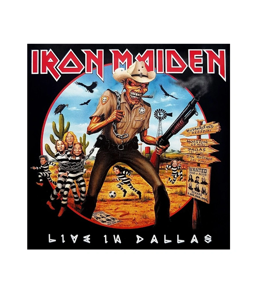 CD Iron Maiden "Live in Dallas"