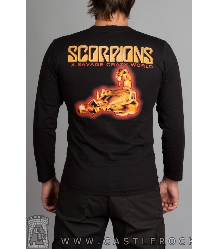 футболка scorpions "one night in vienna" д/р