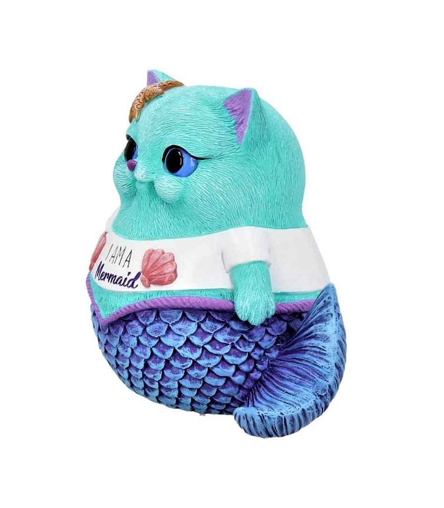 статуэтка кот русалка