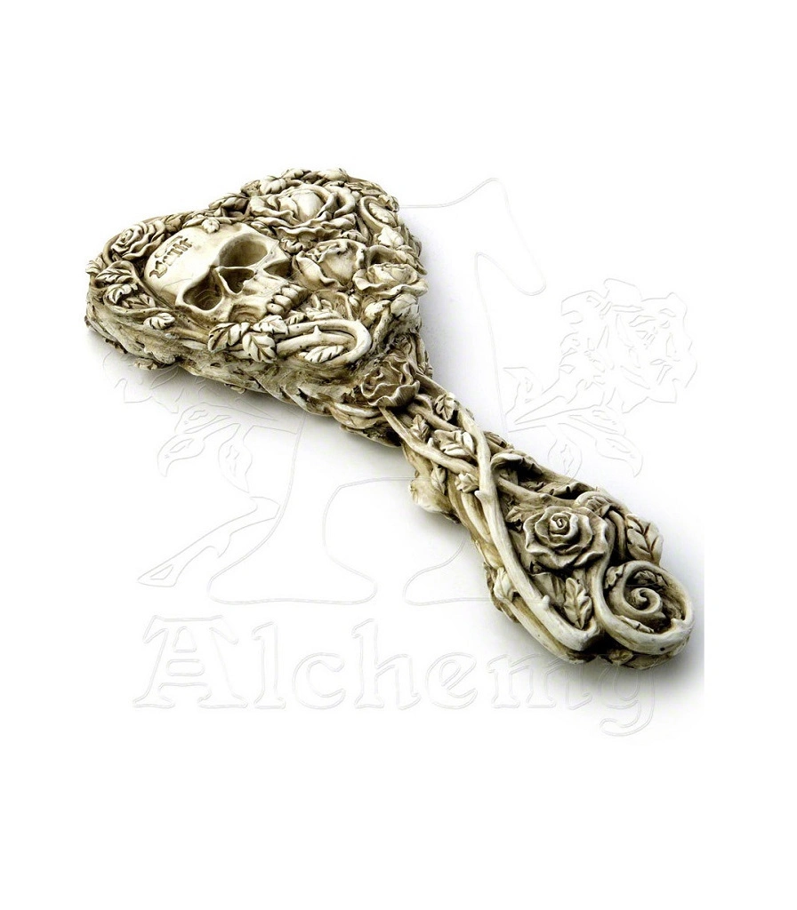 зеркало alchemy gothic (алхимия готик) fate of narcissus (череп и розы)