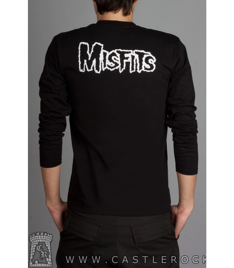 футболка misfits (скелет) д/р