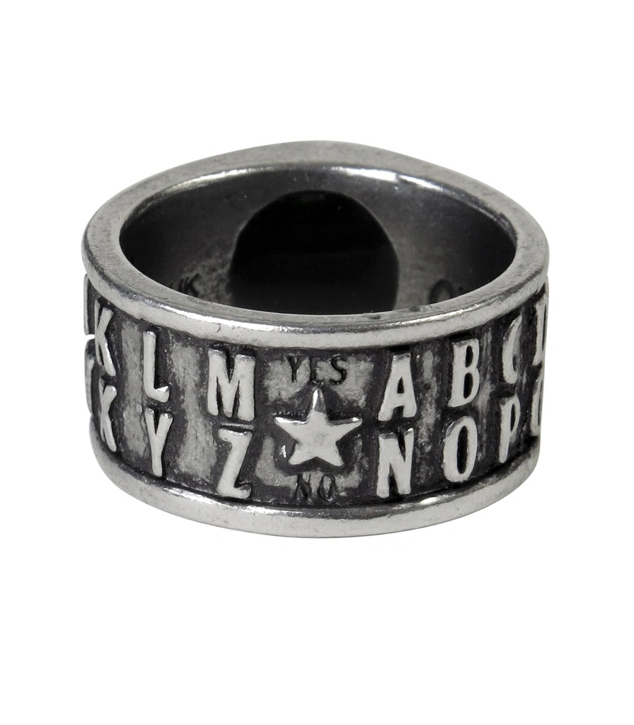 кольцо alchemy gothic (алхимия готик) r215 ouija eye ring