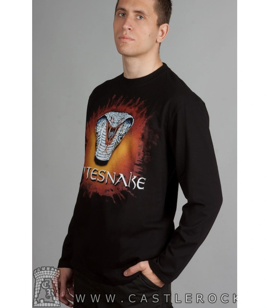 футболка whitesnake (кобра) д/р