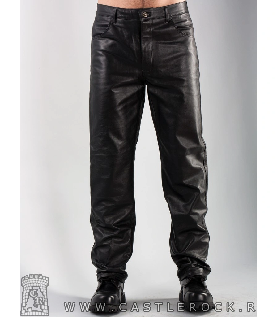 штаны кожаные master classic