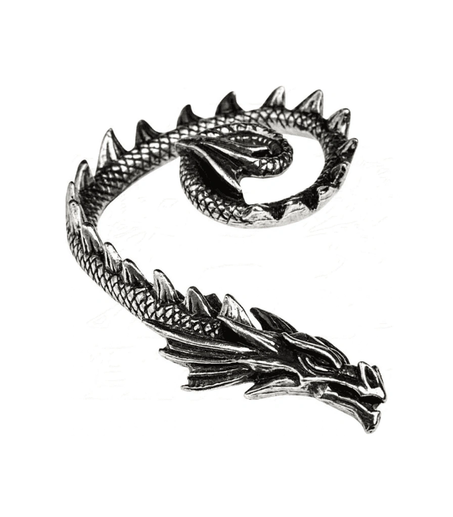 серьга кафф alchemy gothic (алхимия готик) e412 ostrogoth dragon