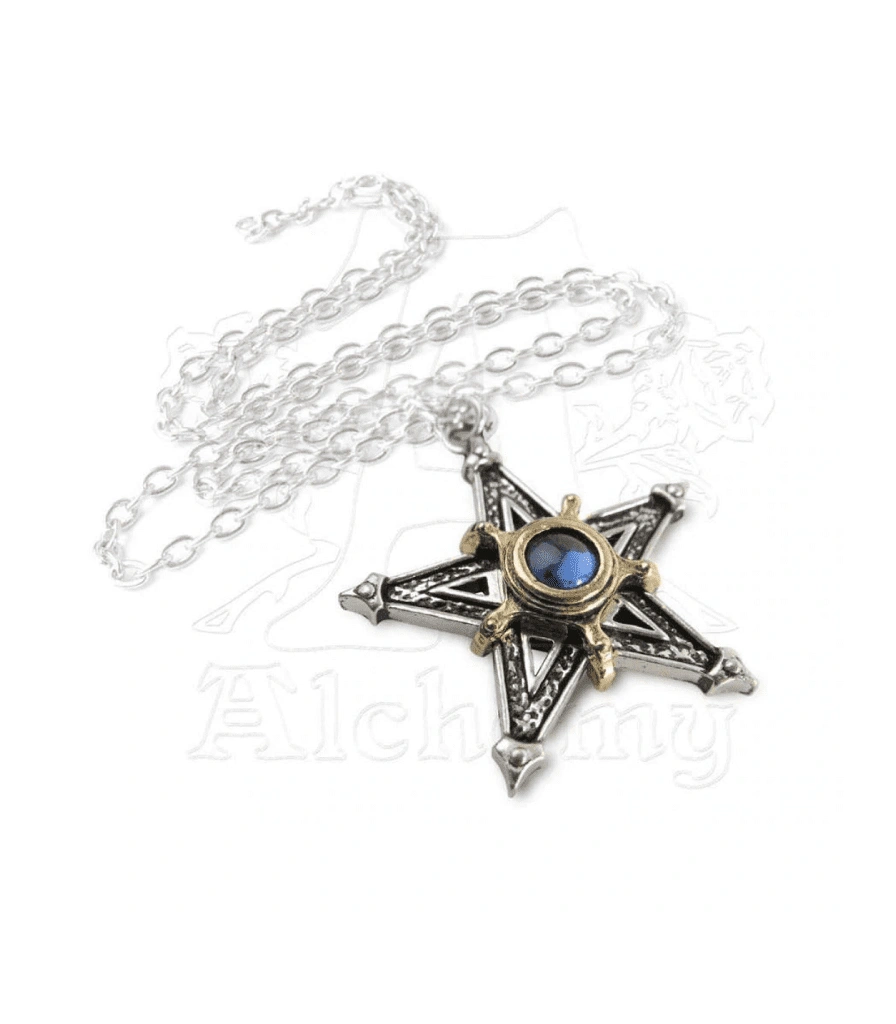 подвес alchemy gothic (алхимия готик) p124 medieval pentangle
