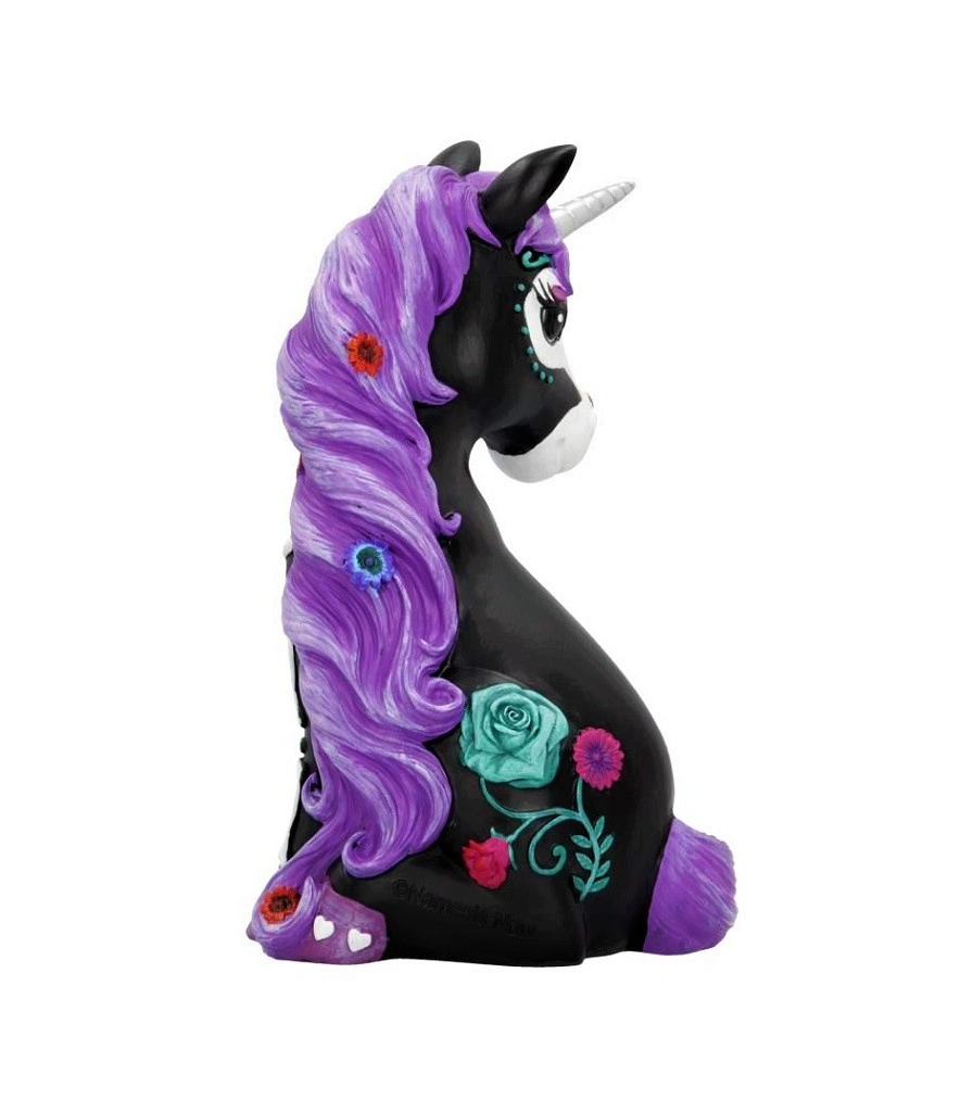 статуэтка единорог santa muerte