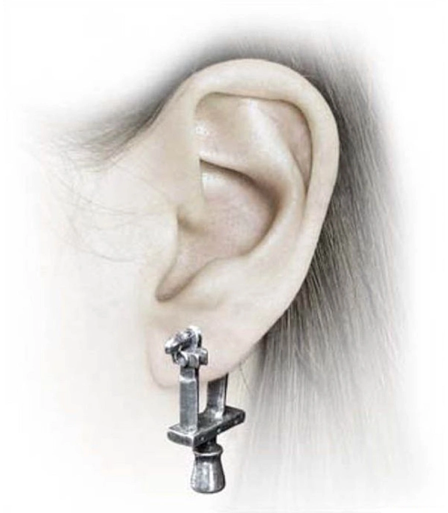 серьга alchemy gothic (алхимия готик) e267 knife switch