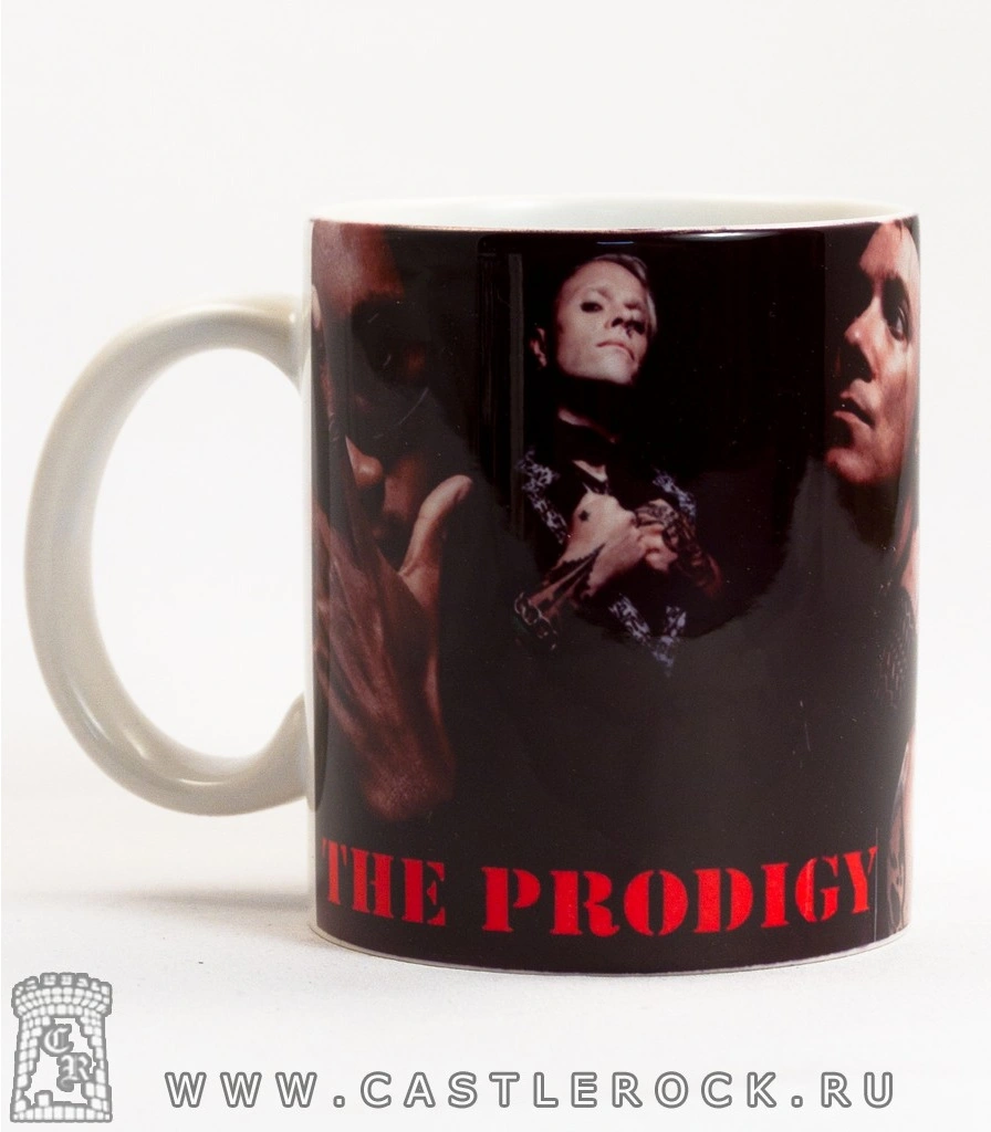 кружка prodigy (группа, черный фон)