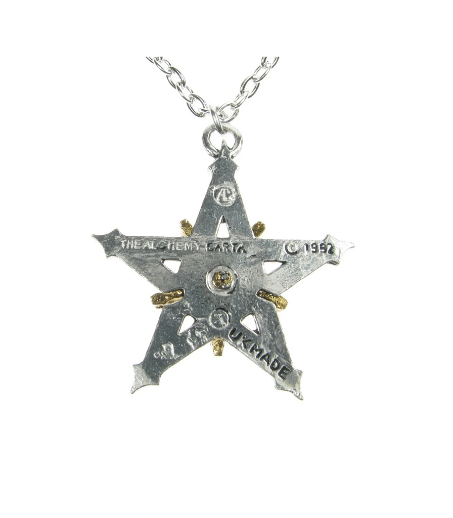 подвес alchemy gothic (алхимия готик) p124 medieval pentangle