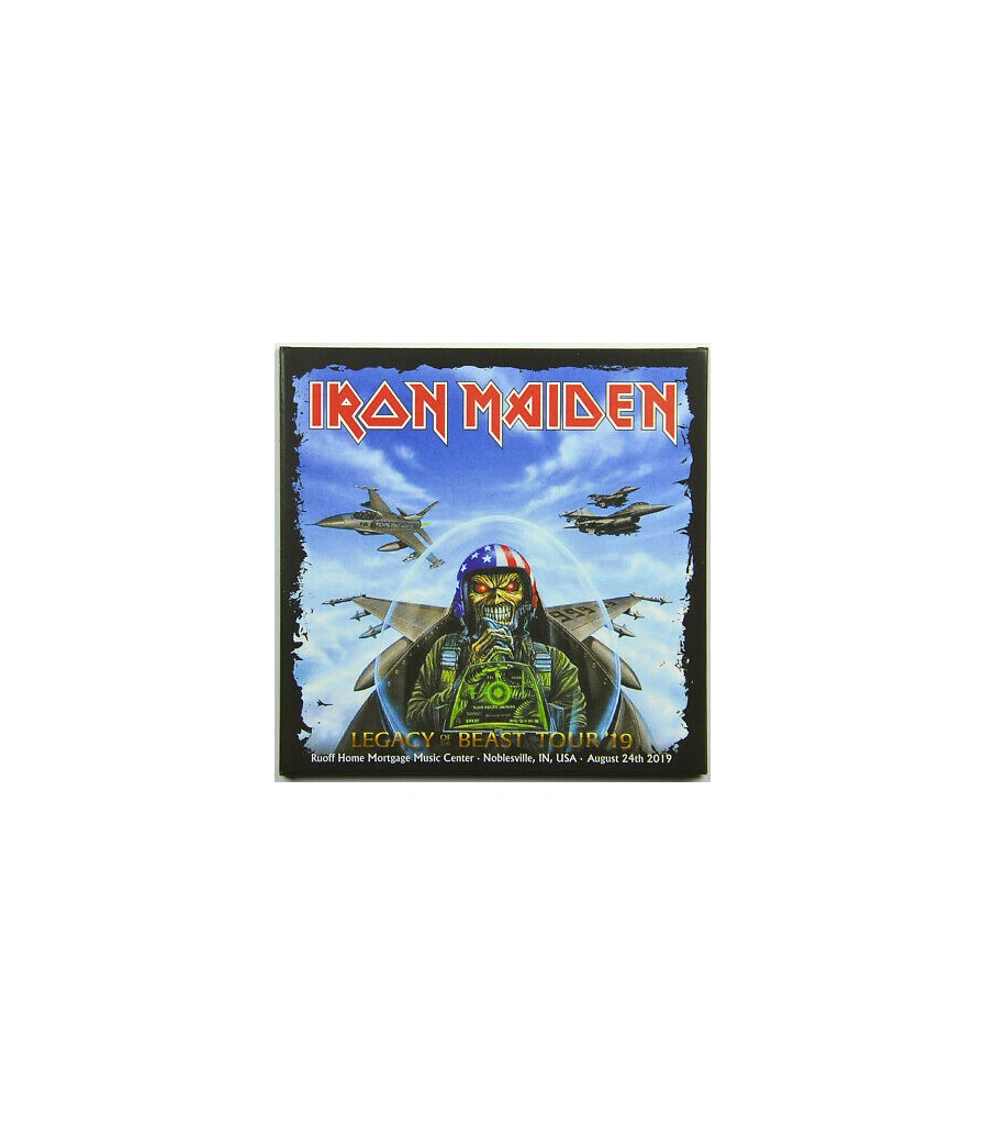 CD Iron Maiden "Legacy Of The Beast Tour 2019, Noblesville, IN, USA"