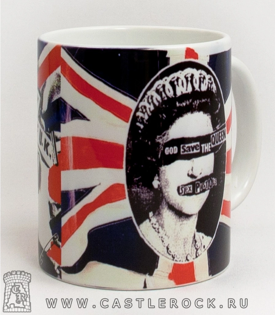 кружка sex pistols "anarchy in the u.k. god save the queen"